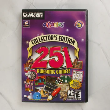 eGames Collector's Edition 251 Awesome Games! PC játék borítója