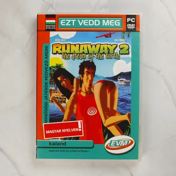 Runaway 2: The Dream of the Turtle PC játék első borítója