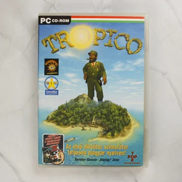 A Tropico PC játék előlapi borítója