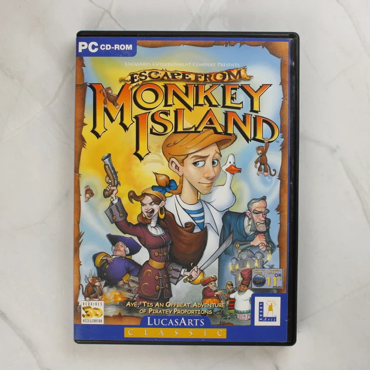 Escape from Monkey Island PC játék előlapja