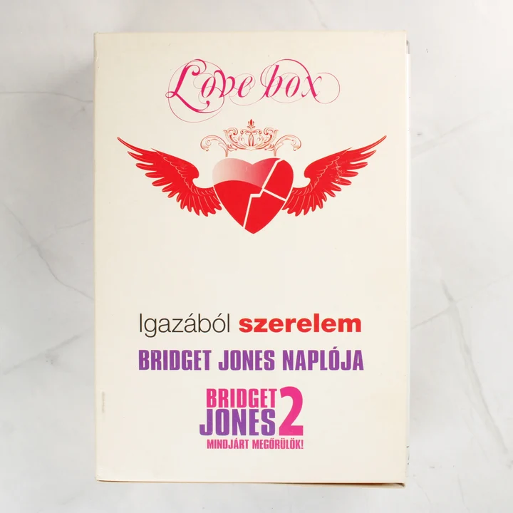 Love box DVD gyűjtemény fehér díszdobozban