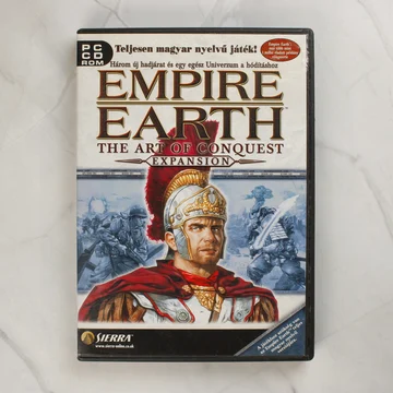 Az Empire Earth: The Art of Conquest Expansion PC játék első borítója