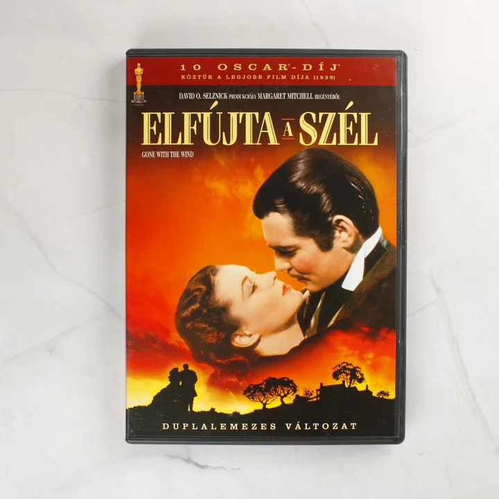 Elfújta a szél DVD tok 1-2 lemez Elfújta a szél dupla lemezes DVD tok