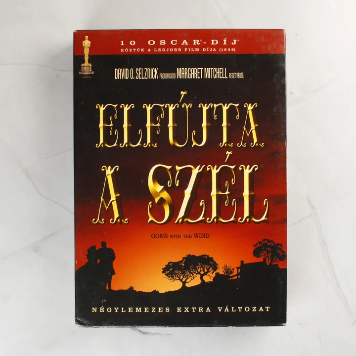 Elfújta a szél DVD díszdoboz Elfújta a szél DVD díszdoboz elölnézete