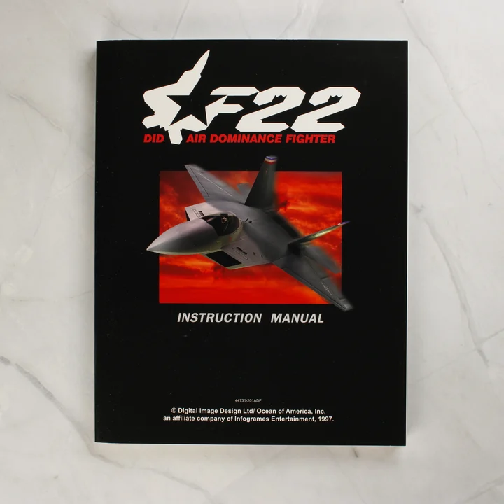 F-22 Air Dominance Fighter használati útmutató