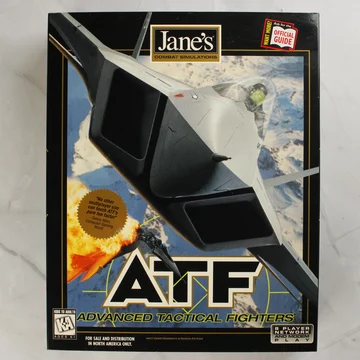 Jane's ATF: Advanced Tactical Fighters videójáték dobozának eleje