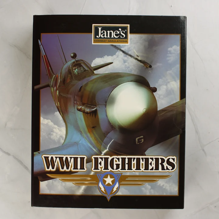 Jane's WWII Fighters PC játék dobozának előlapja