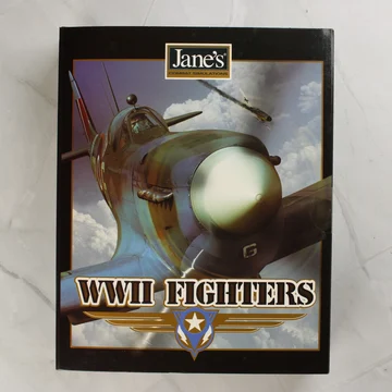 Jane's WWII Fighters PC játék dobozának előlapja