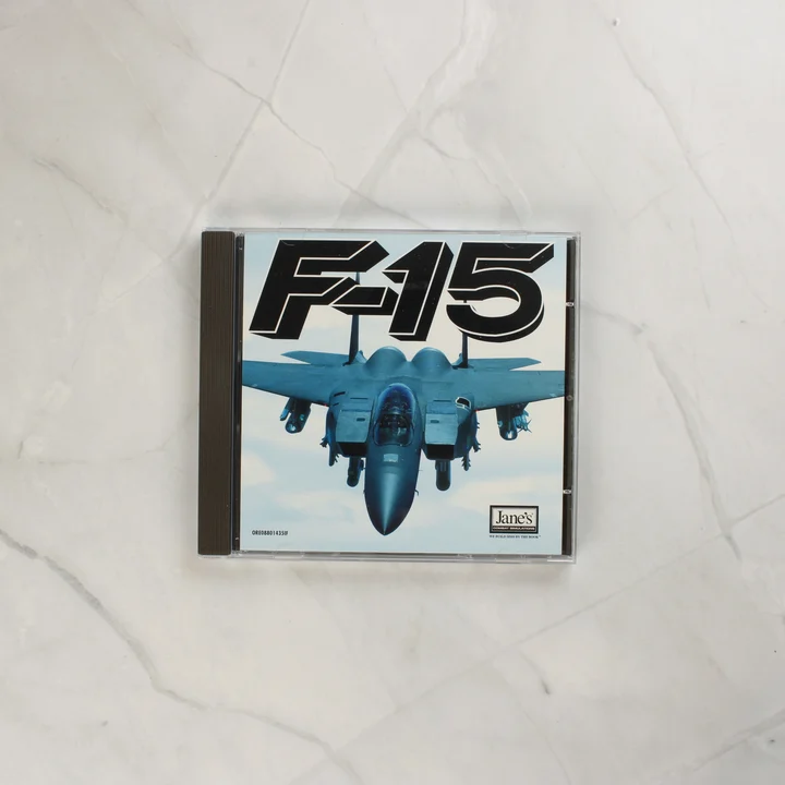Jane's F-15 CD-tok előlapja
