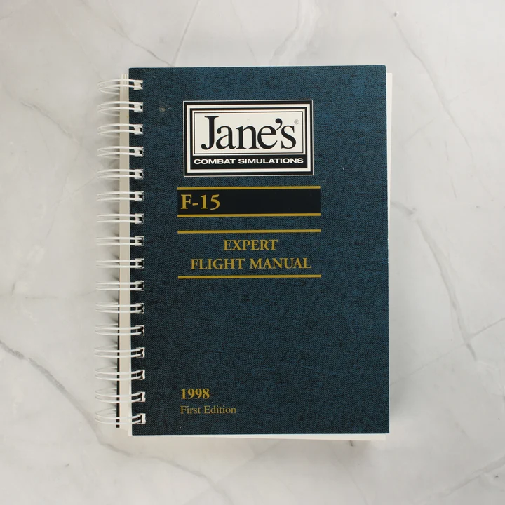 Jane's F-15 Expert Flight Manual kézikönyv