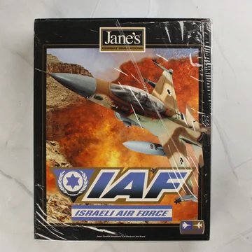 Jane's IAF Israeli Air Force PC játék dobozának eleje