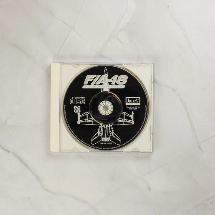 Jane's F/A-18 Simulator CD-ROM műanyag tokban