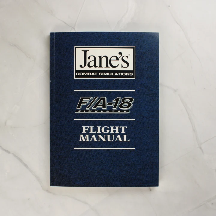 Jane's F/A-18 Simulator Flight Manual repülési kézikönyv
