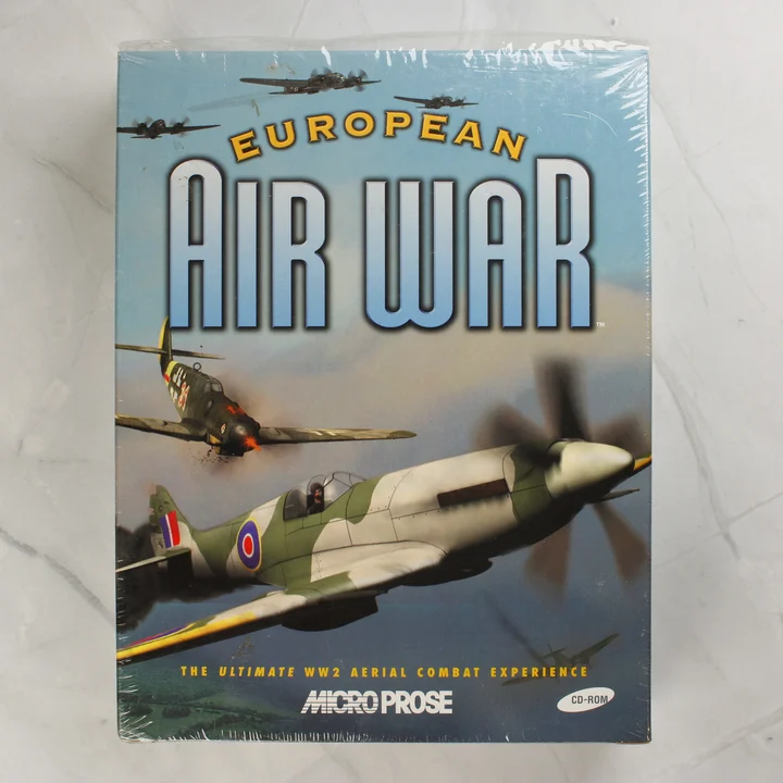 European Air War PC játék dobozának előlapja
