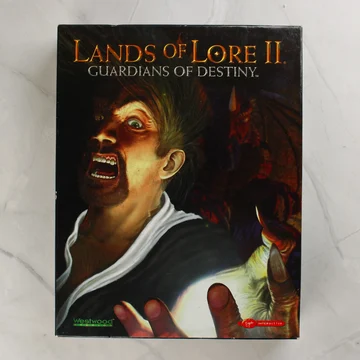 Lands of Lore II: Guardians of Destiny videójáték dobozának előlapja