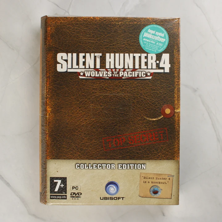 Silent Hunter 4: Wolves of the Pacific Collector Edition PC játék előlapja