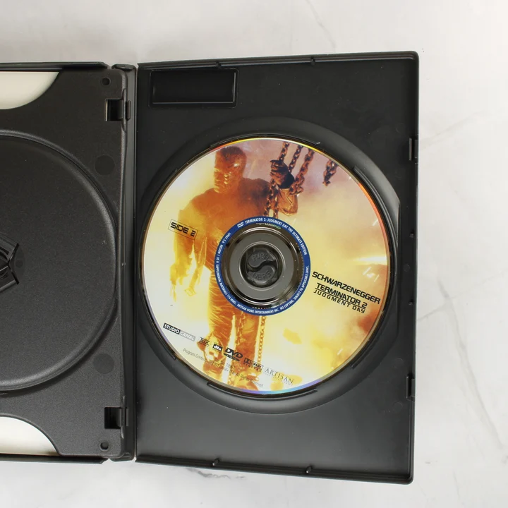 Terminator 2 DVD lemez második oldala