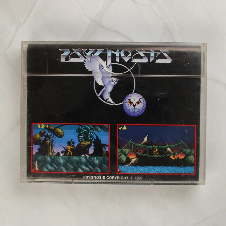 Shadow of the Beast II Amiga játék tokjának hátlapja