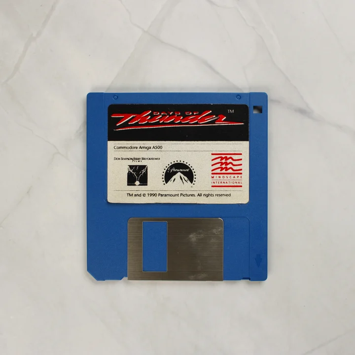 Days of Thunder 3,5 colos floppy lemez