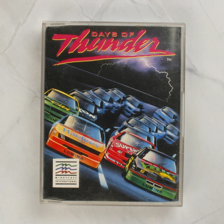 Days of Thunder Commodore Amiga játék borítója