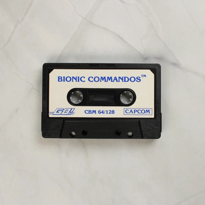 Bionic Commando C64 szoftverkazetta