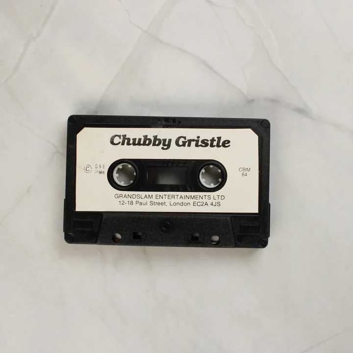Chubby Gristle Commodore 64 eredeti játék kazetta