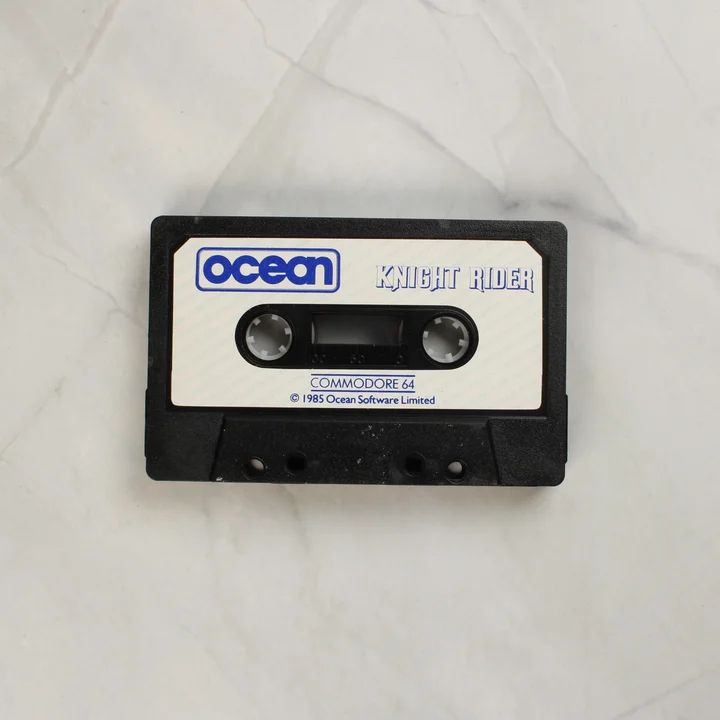 Knight Rider Commodore 64 eredeti Ocean kazetta