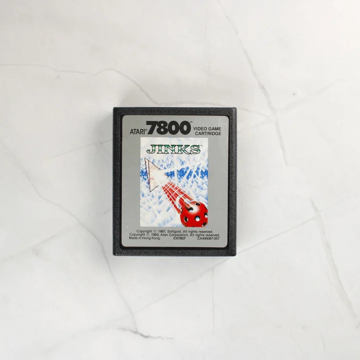 Jinks videójáték cartridge Atari 7800 konzolhoz