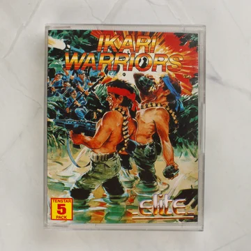 Ikari Warriors Amiga játék tokja elölről