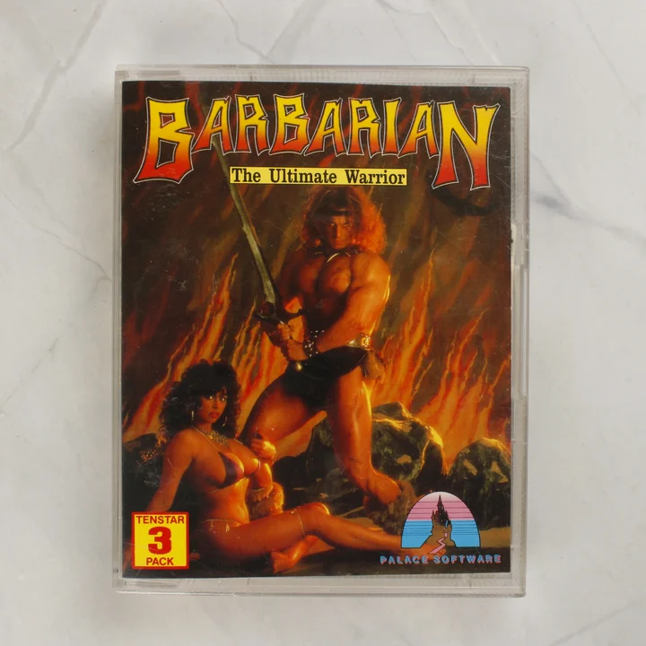 Barbarian: The Ultimate Warrior Amiga játék tokja elölről