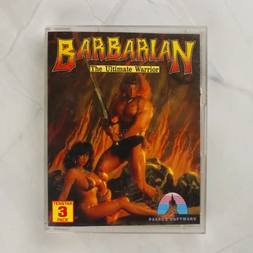 Barbarian: The Ultimate Warrior Amiga játék tokja elölről