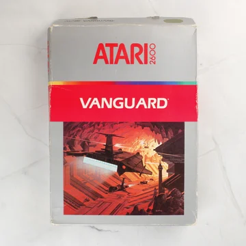 Vanguard Atari 2600 játék dobozának előlapja