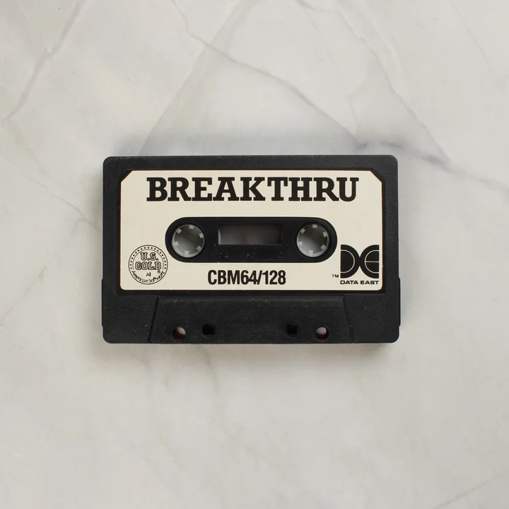 Breakthru Commodore 64 adathordozó kazetta