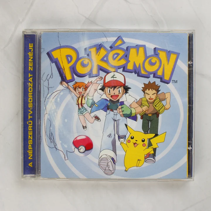 Pokémon zenei CD előlapja normál tokban
