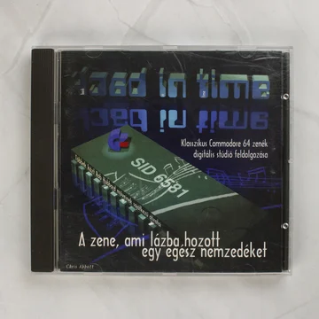 Back in Time Commodore 64 zenei CD előlapja