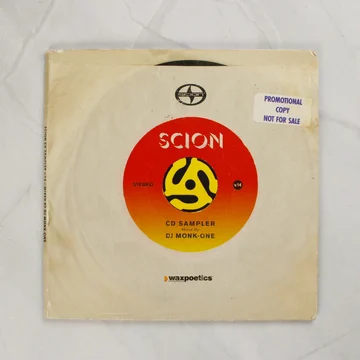 Scion CD Sampler v.14 előlapja promóciós matricával