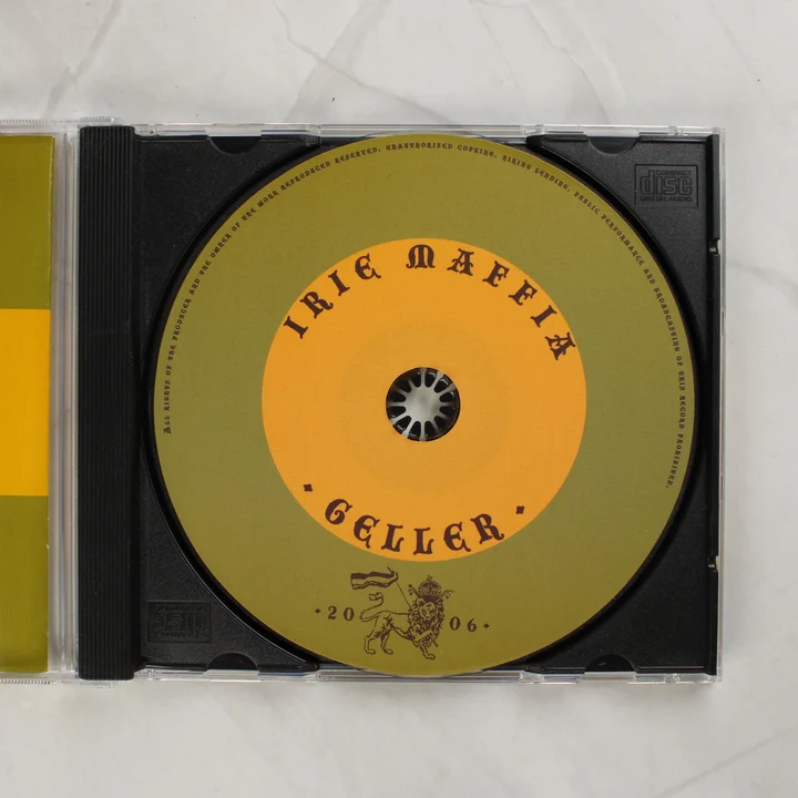 Irie Maffia Geller CD lemez a tokban