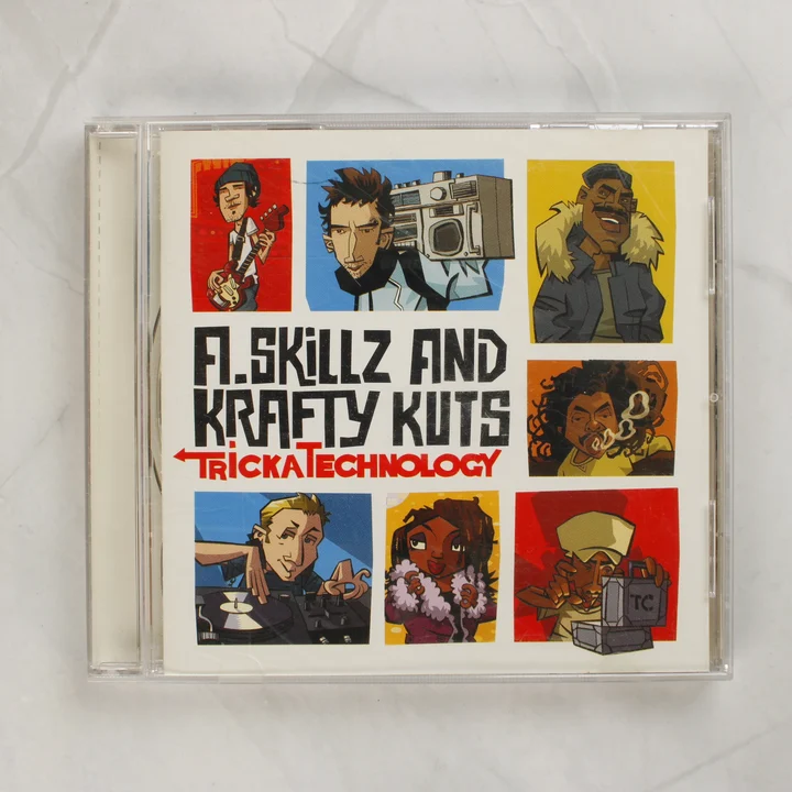 A.Skillz and Krafty Kuts Tricka Technology CD előlapja