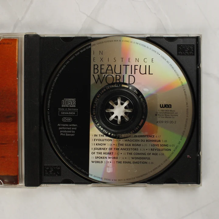 Beautiful World In Existence CD lemez a tokban