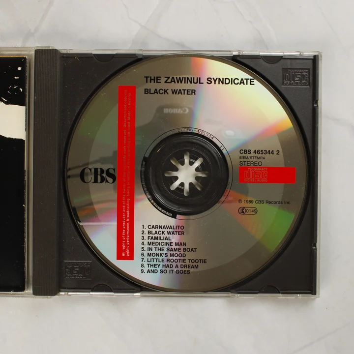 The Zawinul Syndicate Black Water kompakt lemez a tokban