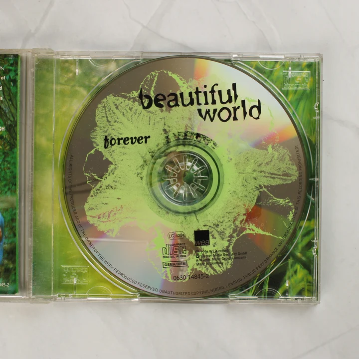 Beautiful World Forever CD lemez a tokban