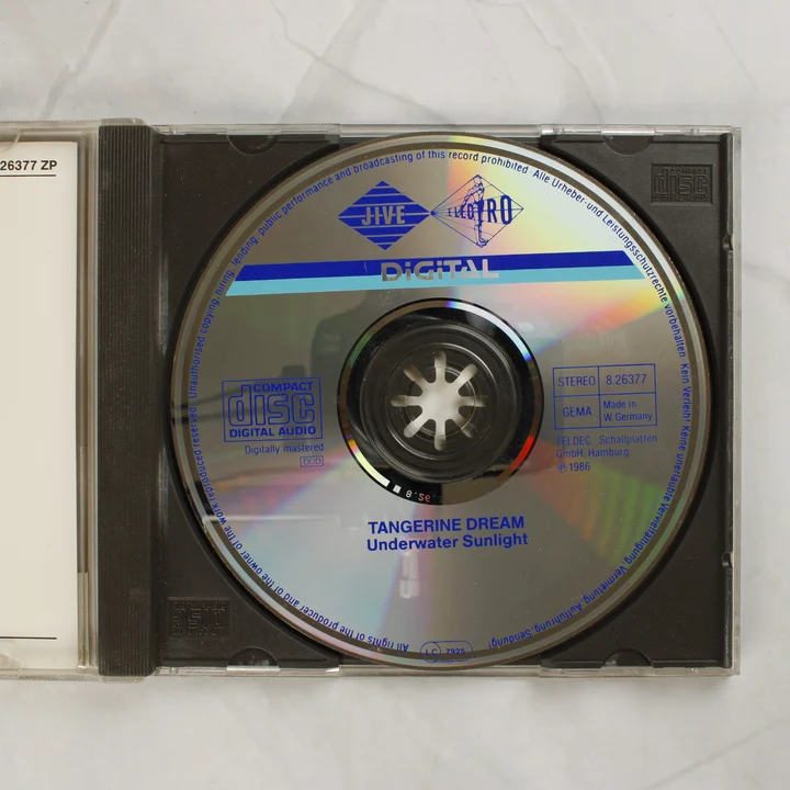 Tangerine Dream Underwater Sunlight CD lemez