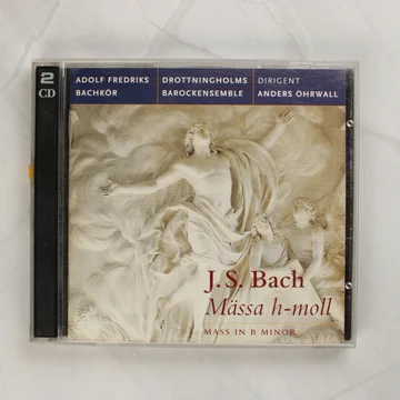 J.S. Bach Mässa h-moll 2 CD-s album előlapja
