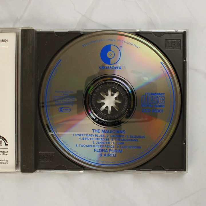 A The Magicians CD lemez a nyitott tokban