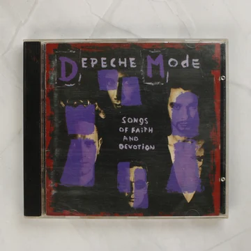 Depeche Mode Songs of Faith and Devotion CD előlapja