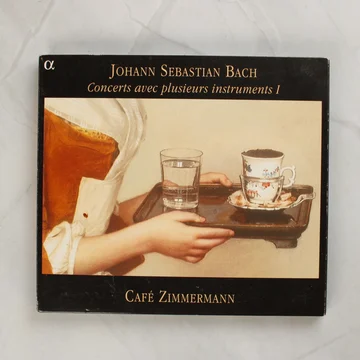 Johann Sebastian Bach Concerts avec plusieurs instruments I CD borítója