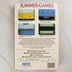 Summer Games Atari 2600 játék dobozának hátoldala