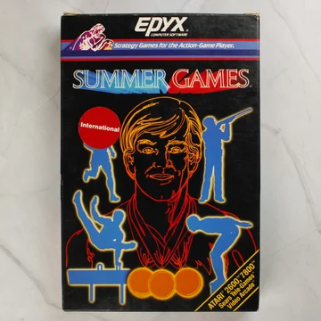 Summer Games Atari 2600 játék dobozának előlapja