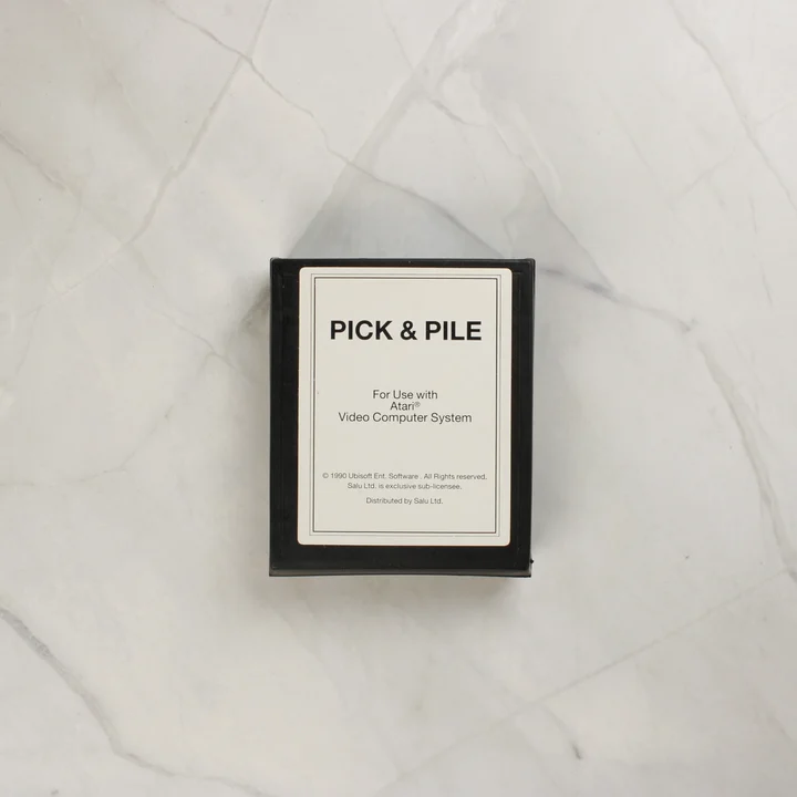 Pick 'n Pile Atari játék cartridge