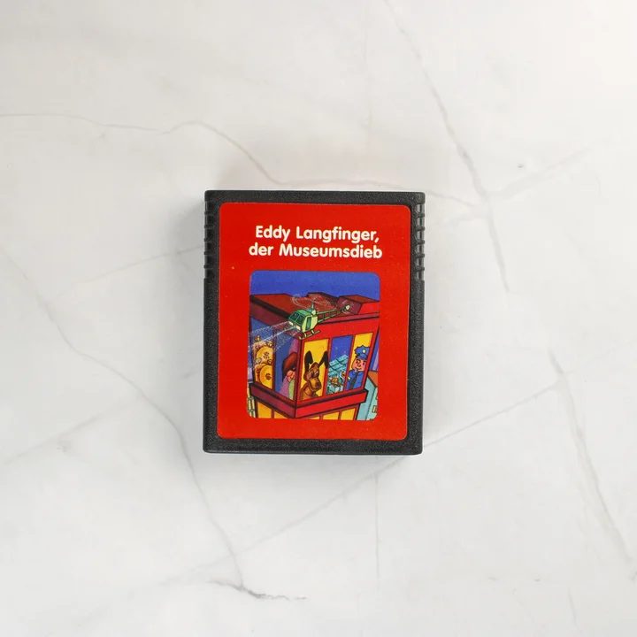 Eddy Langfinger, der Museumsdieb Atari 2600 játék cartridge